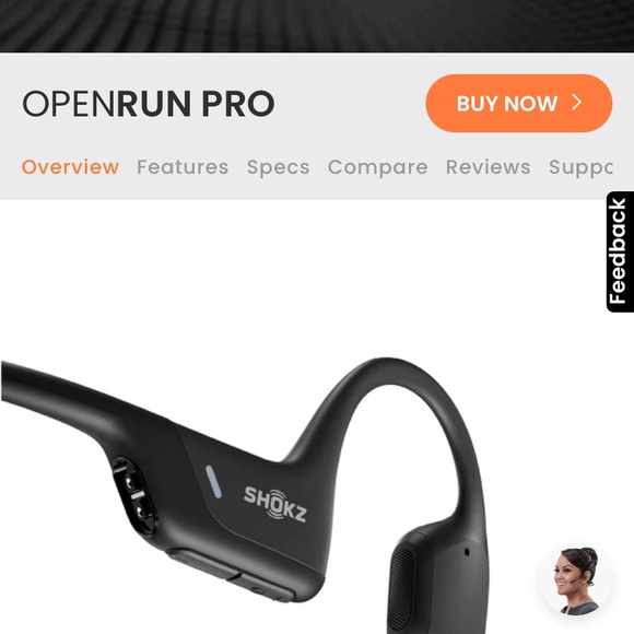 Bone conducting new unopened Headphones New In Box High Quality Open Run Pro - Picture 5 of 12